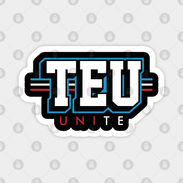 Tight End University - TEU - Kelce - Kittle - Gronk - Andrews Magnet by nicklower