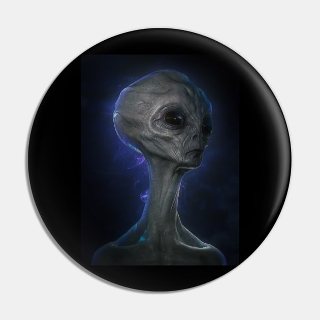 Zeta Alien Pin by INKSPACE