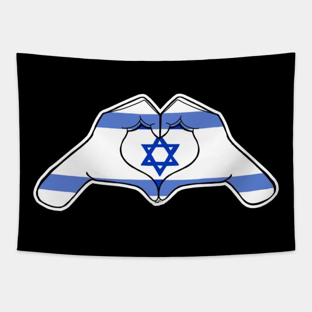 Heart For Israel Tapestry by Whitelaw Comics