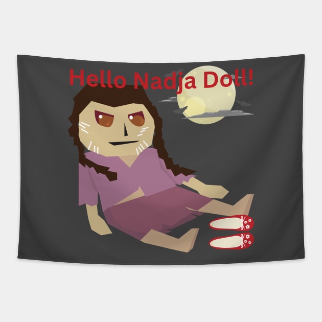 What We Do In The Shadows Nadja Doll Tapestry by ahlama87