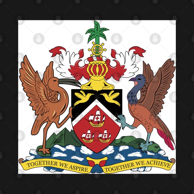 The Coat of Arms of Trinidad and Tobago by zwrr16