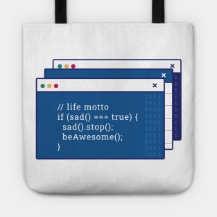 Funny coding computer screen Tote