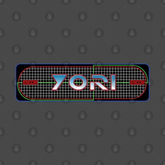 YORI - TRON Video Game Marquee by RetroZest