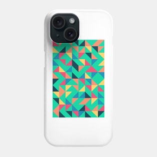 Creative Geometric Colourful Triangle Pattern #26 Phone Case