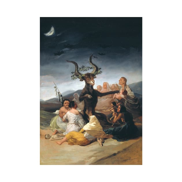 Witches Sabbath by Francisco Goya by Classic Art Stall