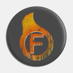 Firebrand Strained Very Small Logo Pin