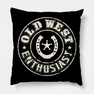 Old West Enthusiast Pillow