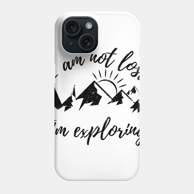 Mountains Hiking Phone Case by Johnny_Sk3tch