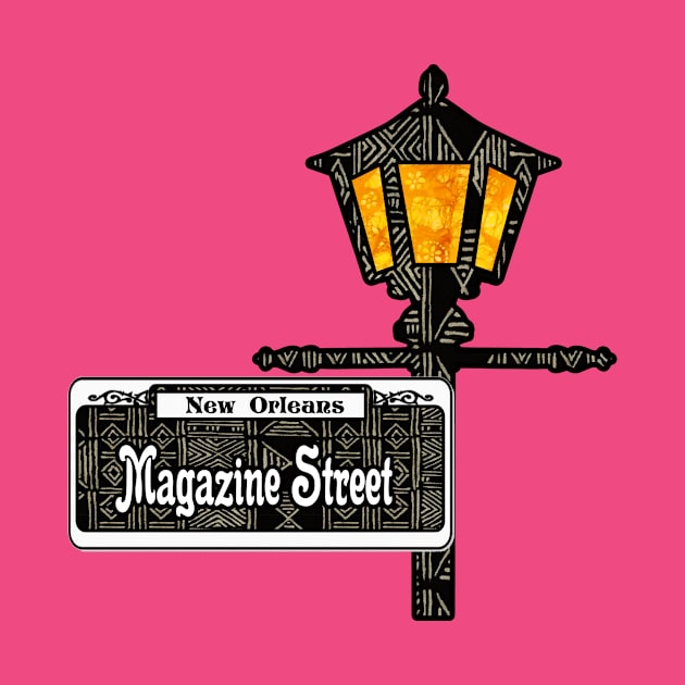 Magazine Street Lamp Post by artbyomega