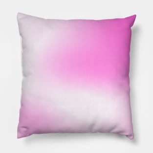 pink and white gradient Pillow