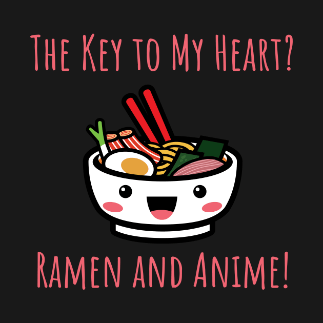 THEY KEY TO MY HEART? RAMEN AND ANIME by Lin Watchorn 