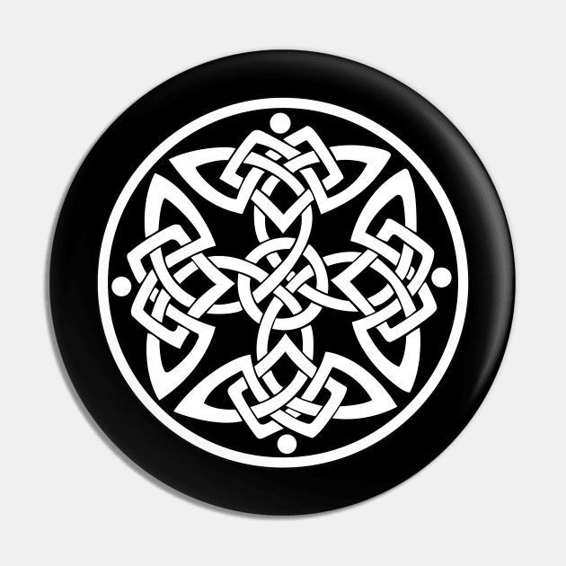 Celtic Knot Tribal Design, Celtic Art Pin by DesignsbyZazz