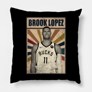 Milwaukee Bucks Brook Lopez Pillow