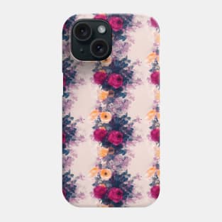 Vintage Flower Pattern Water Color Design Pattern Phone Case