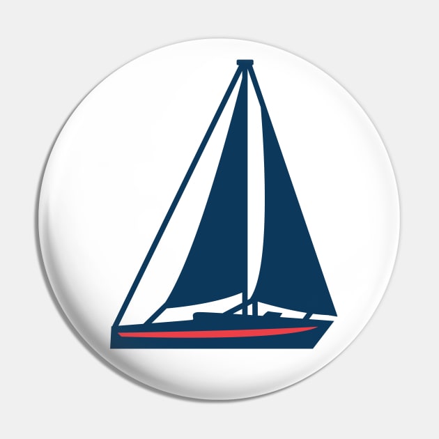 Sailboat Pin by SWON Design