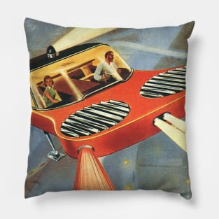 Vintage Science Fiction Pillow