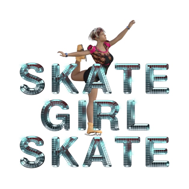 Skate Girl Skate by teepossible