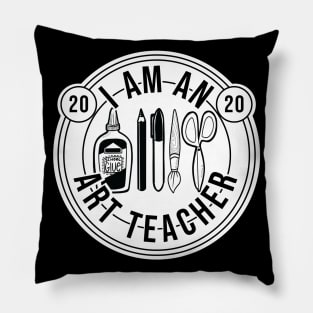 I am an Art Teacher Pillow