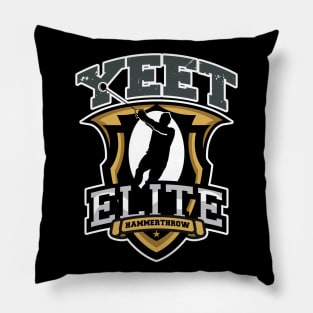 Yeet Elite Hammerthrow Badge Track N Field Athlete Pillow