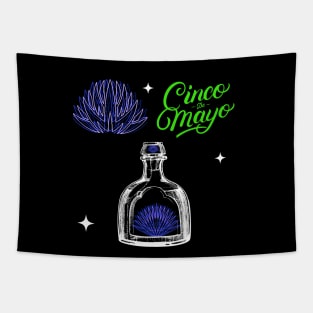 Cinco De Mayo Tequila Fiesta Tapestry