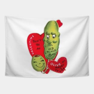 Don't Be an Old Pickle Puss - Valentine! Tapestry