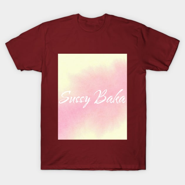 Sussy Baka Funny Sus Meme T-Shirt