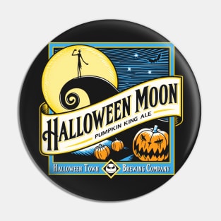 Halloween Moon Pin