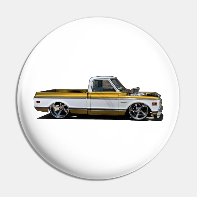 1972 Chevy C10 Pin by R12 Designs