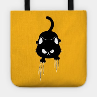 Angry kitty ripping Tote