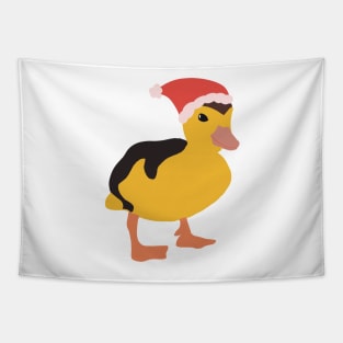 Santa duck Tapestry