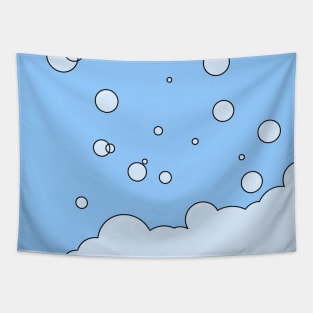 popping bubbles Tapestry