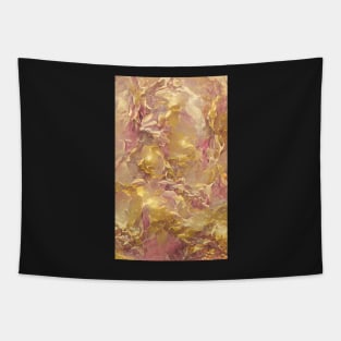 Rose Gold Foil Art Tapestry