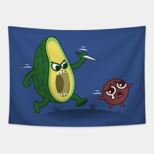 Cannibal avocado Tapestry