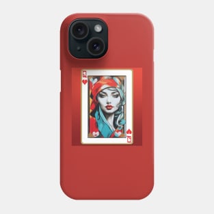 Queens of Hearts #7 Phone Case