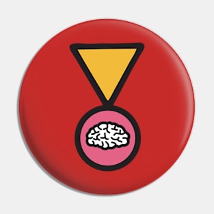 Honour of Brain and Brain of Honour Pin