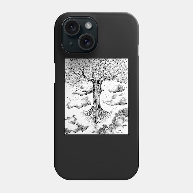 'THE SACRED TREE' Phone Case by jerrykirk