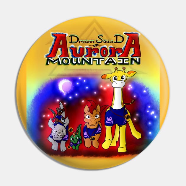 Dragon Squad of Aurora Mountain Pin by RockyHay