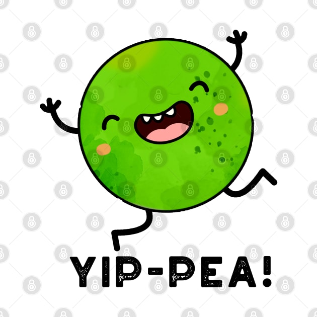 Yip-pea Happy Pea Pun by punnybone