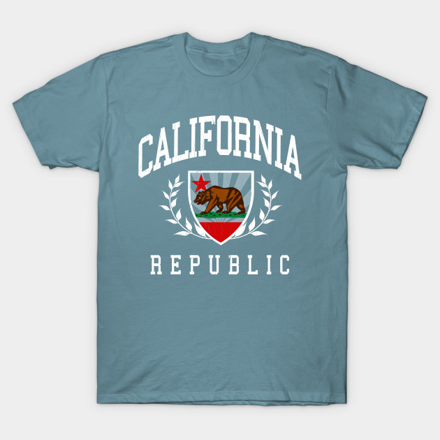 Disover California Republic (vintage distressed look) - California Republic - T-Shirt