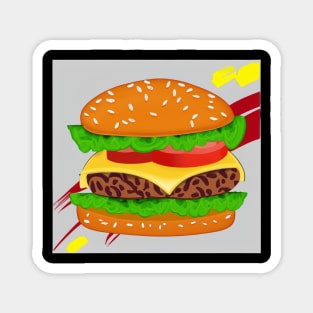 Burger Time Magnet