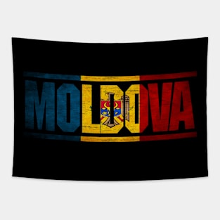 Moldova Retro Flag for Men Women Chauau National Pride Tapestry