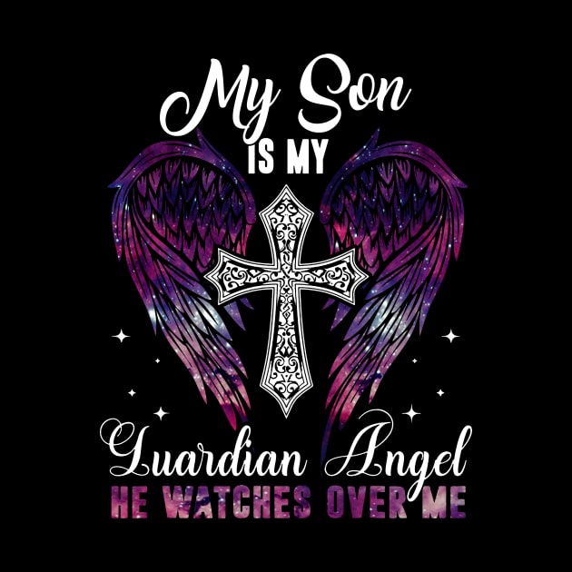 Son Is Guardian Angel He Watches Over Me by Buleskulls 