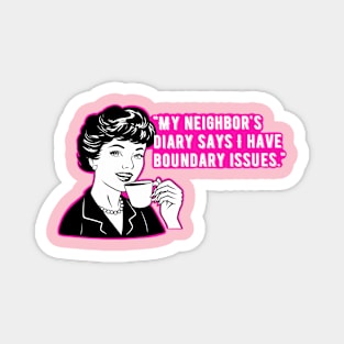 Funny women, girl jokes Magnet