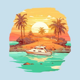 Secluded Island Getaway T-Shirt