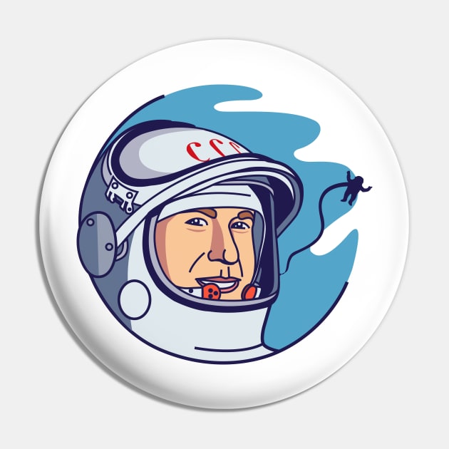 Alexey Leonov- first spacewalk Pin by JaLand