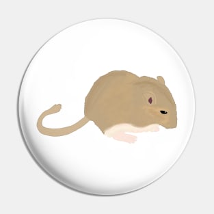 Cute golden gerbil Pin