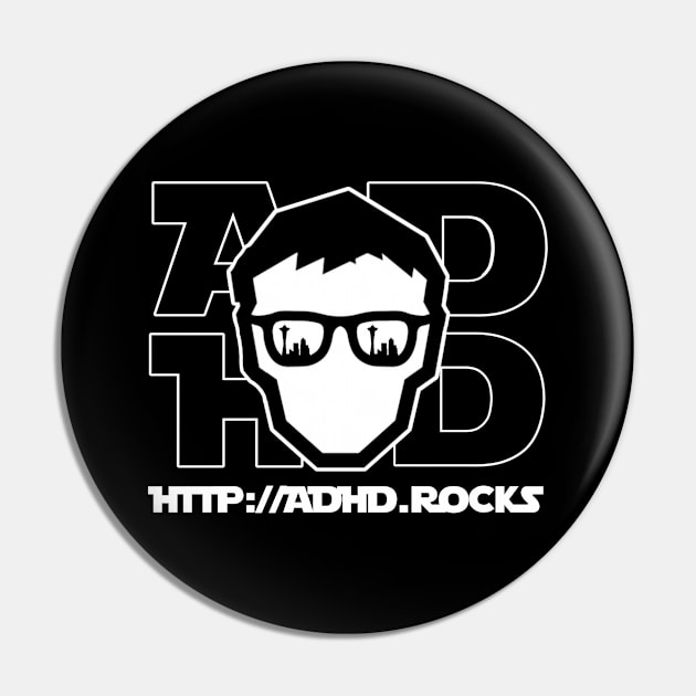 ADHD.rocks Podcast Network Pin by ADHD.rocks 