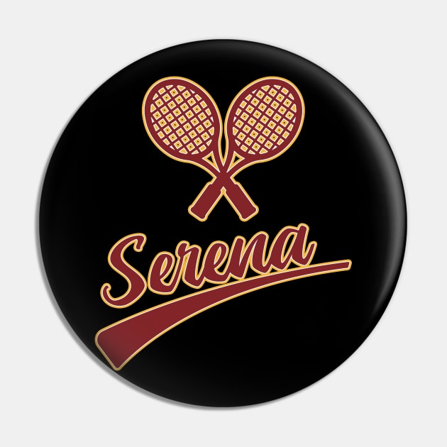 Serena Williams Pin by Stevendan