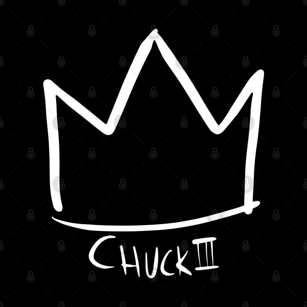 King Chuck III Crown (white drawing) by TJWDraws