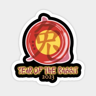 Year of the Rabbit - Chinese New Year 2023 Magnet